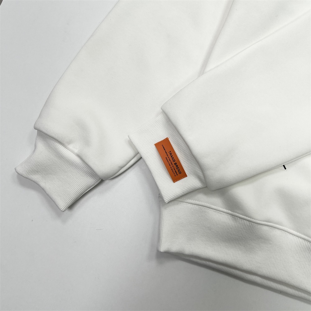 Модный однотонный пуловер с вышивкой в клетку на заказ, толстовка с капюшоном