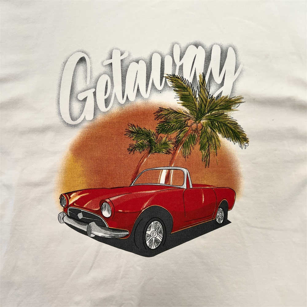 Изготовленная на заказ повседневная футболка унисекс с принтом FNJIA