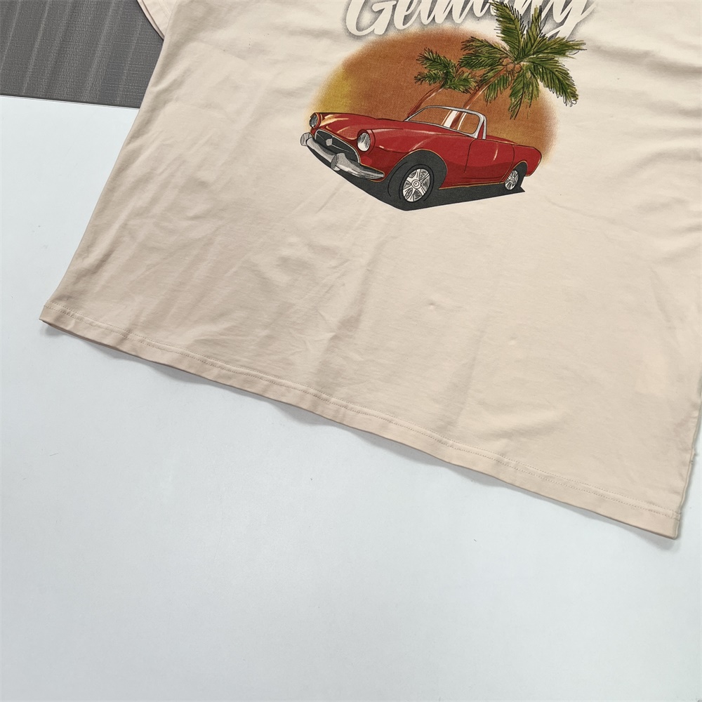 Изготовленная на заказ повседневная футболка унисекс с принтом FNJIA