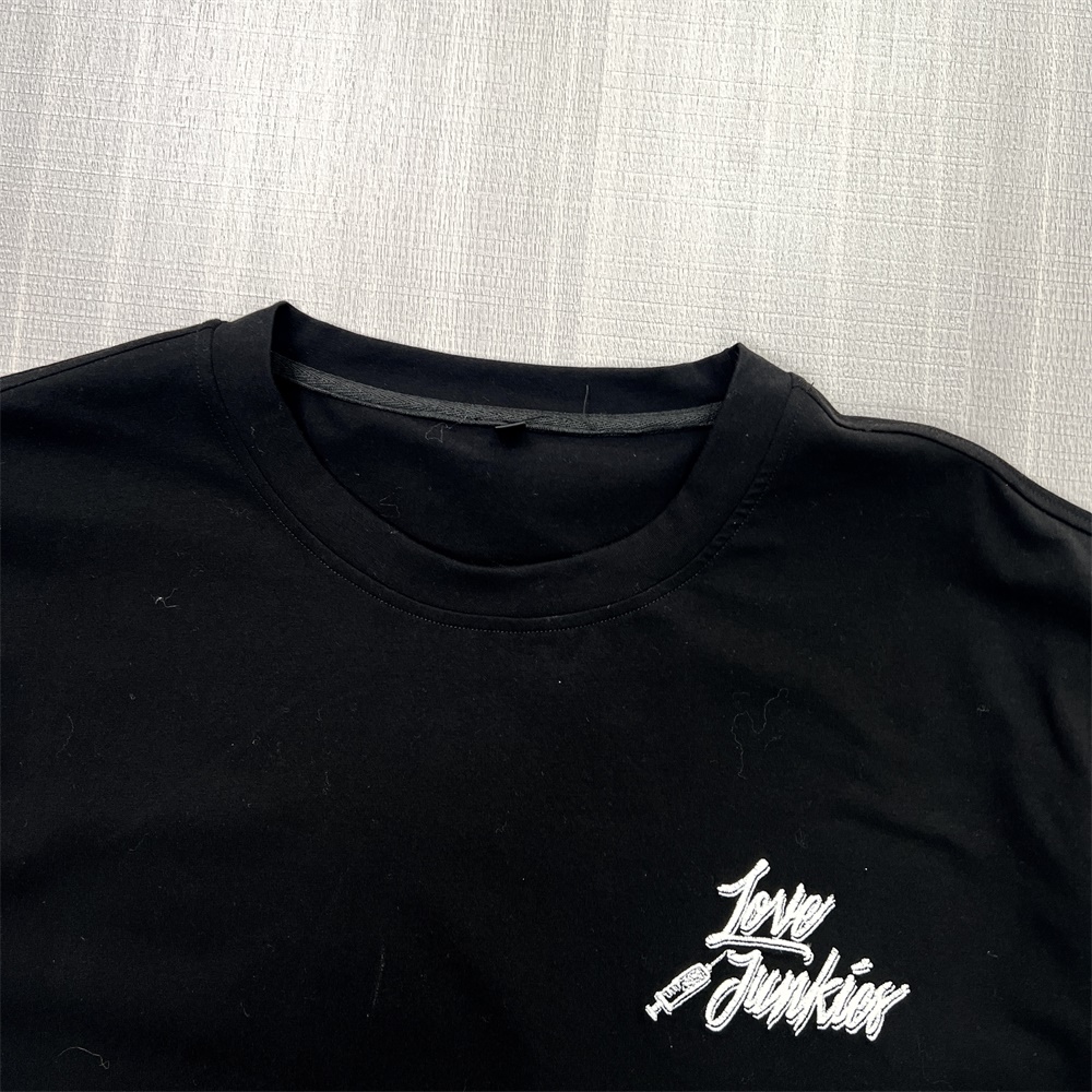 Изготовленная на заказ женская модная повседневная футболка с вышитым логотипом