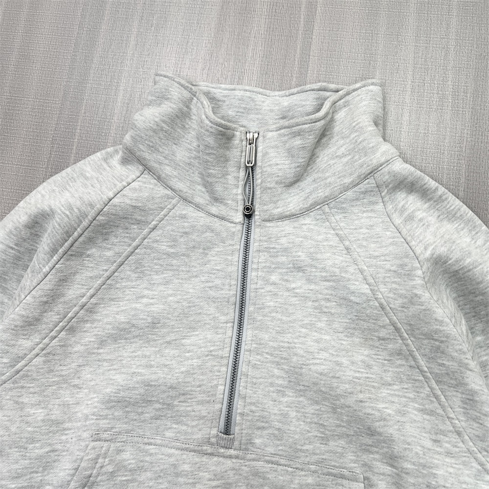 Изготовленные на заказ повседневные однотонные толстовки унисекс на молнии