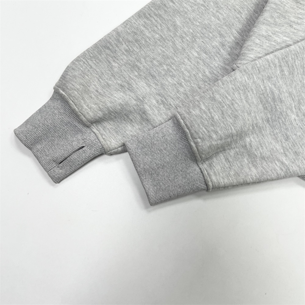 Изготовленные на заказ повседневные однотонные толстовки унисекс на молнии