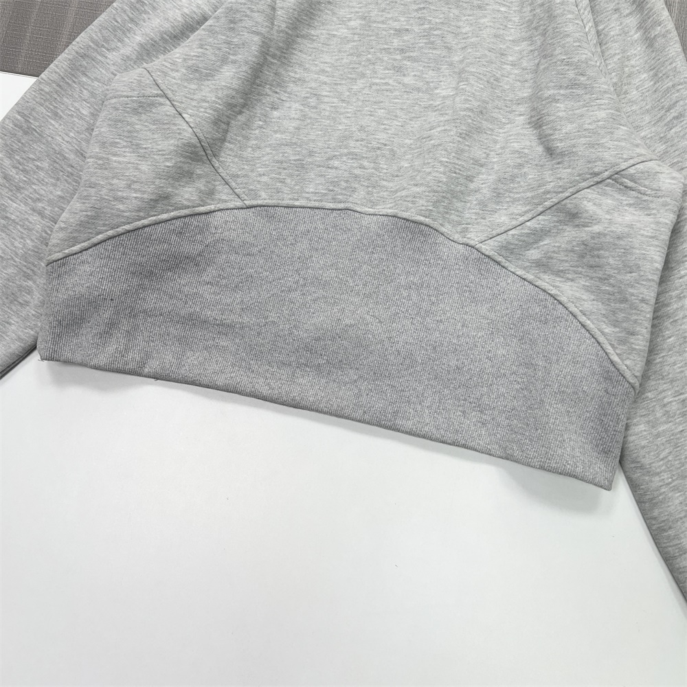 Изготовленные на заказ повседневные однотонные толстовки унисекс на молнии