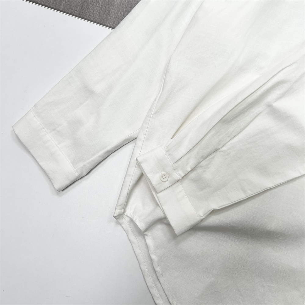 Изготовленная на заказ модная рубашка с логотипом FNJIA, вышитая на заказ, для осени