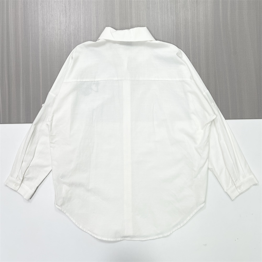 Изготовленная на заказ модная рубашка с логотипом FNJIA, вышитая на заказ, для осени