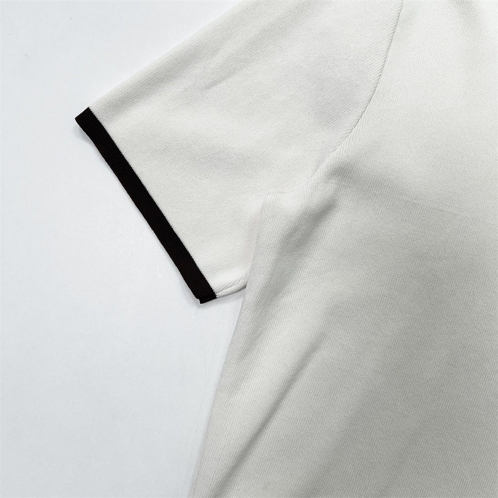 Повседневная женская рубашка поло с короткими рукавами и застежкой-молнией до половины длины, выполненная на заказ, повседневный топ