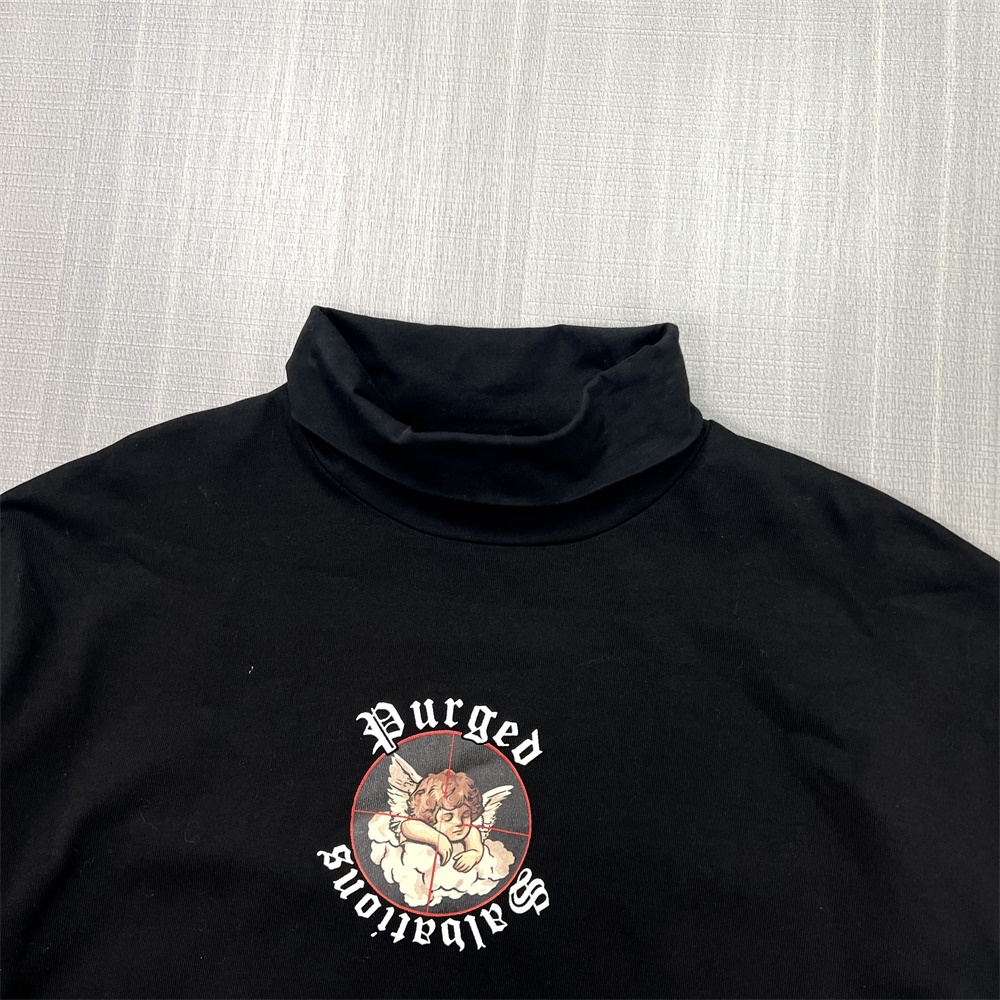 Изготовленные на заказ толстовки-пуловеры унисекс FNJIA из двух частей с высоким воротом