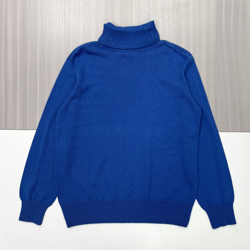 Изготовленный на заказ женский однотонный свитер FNJIA с высоким воротом и #039;ы