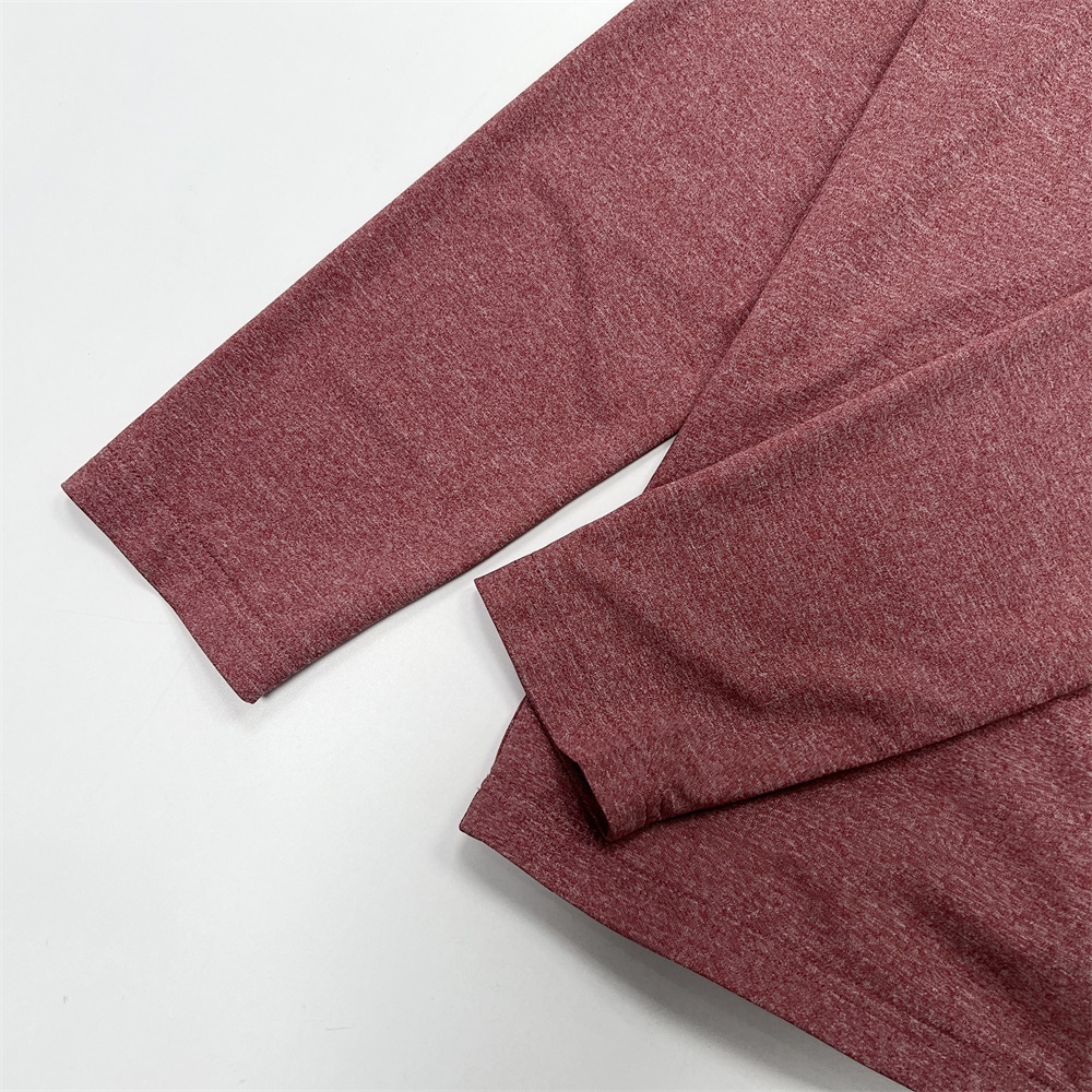 Изготовленные на заказ женские толстовки с капюшоном FNJIA quarter zipper с капюшоном сплошного цвета