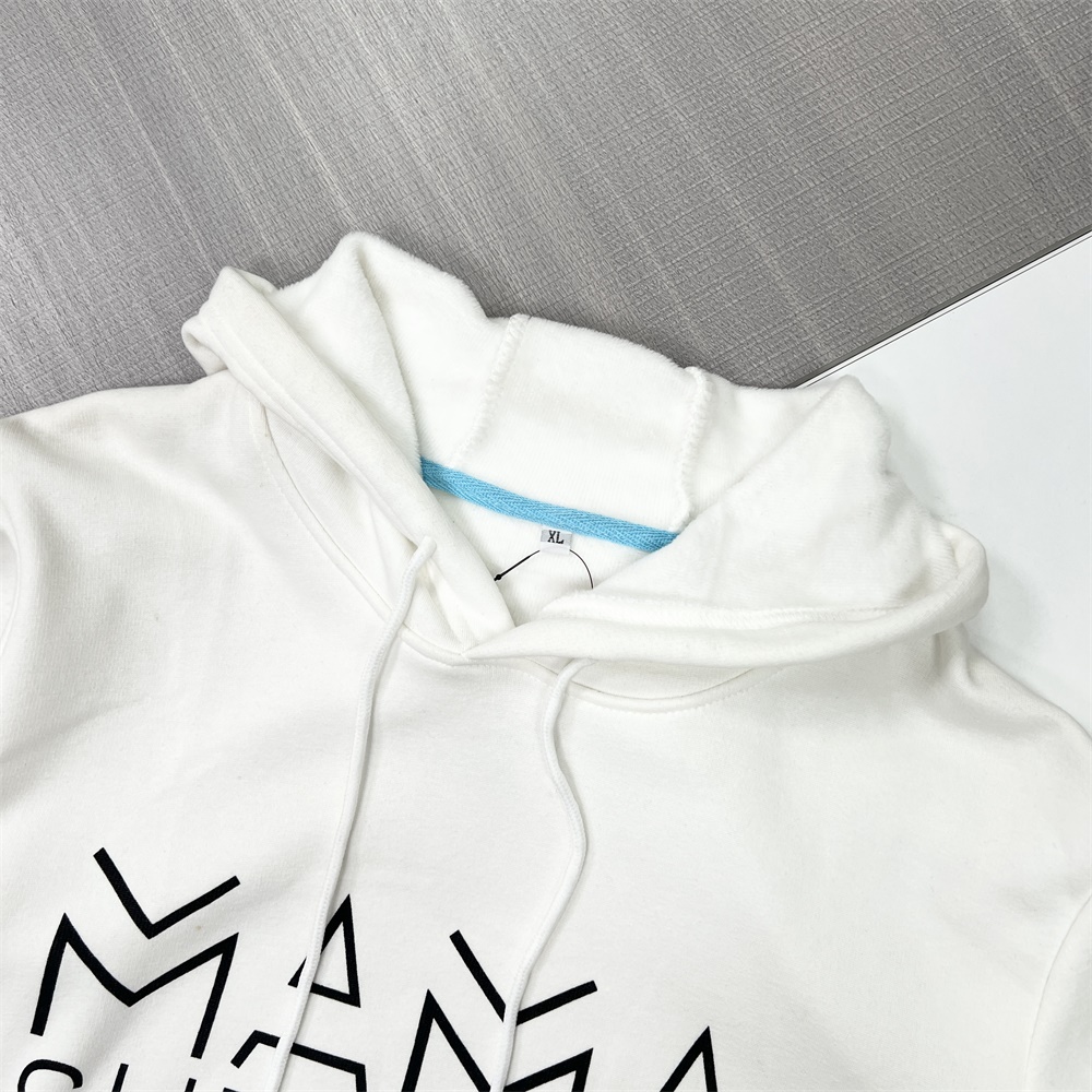 Изготовленный на заказ дизайн толстовки унисекс с буквенными узорами FNJIA printing letters