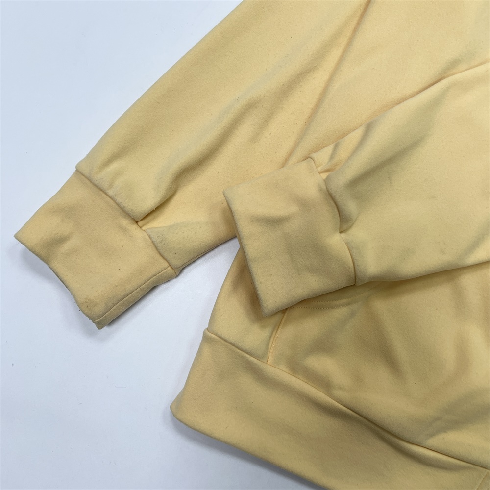 Изготовленный на заказ кардиган на молнии с однотонным дизайном и карманами, женские толстовки с капюшоном