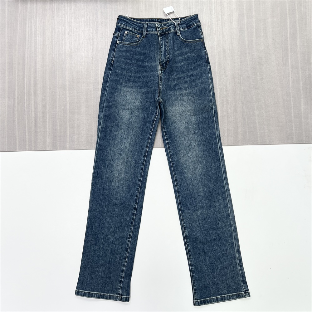 Изготовленные на заказ женские джинсы с завышенной талией Regular Fit