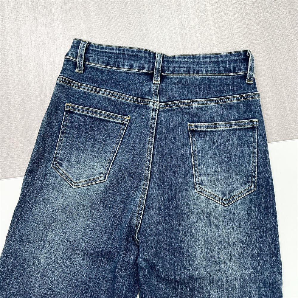 Изготовленные на заказ женские джинсы с завышенной талией Regular Fit