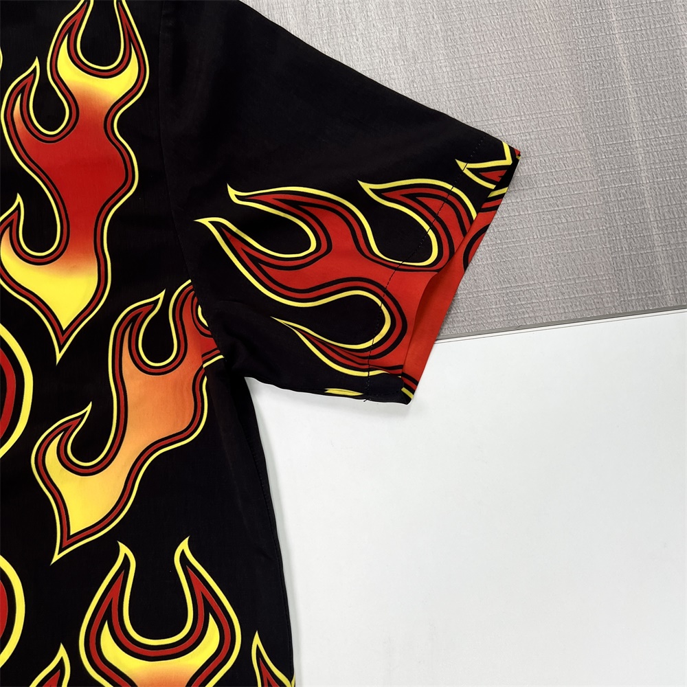 Рубашка с принтом Cusotm для мужских модных тканых топов