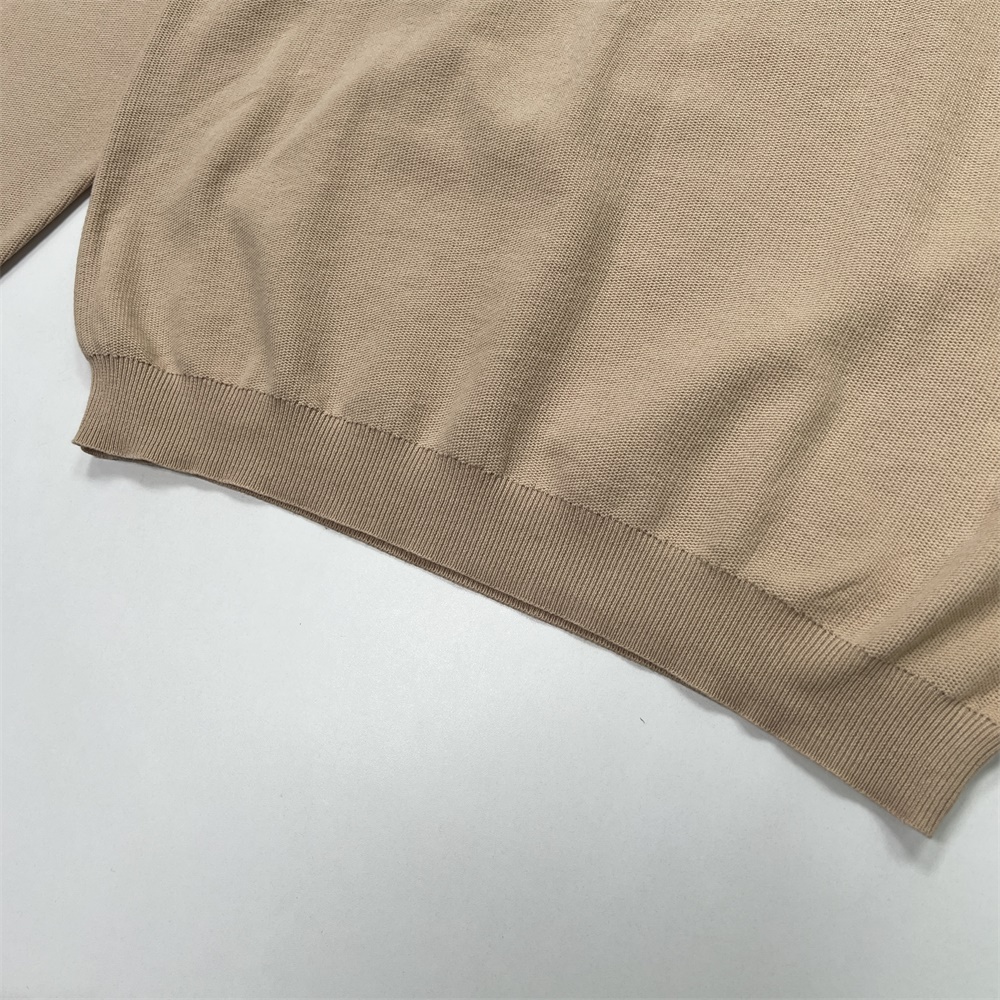 Повседневный свитер с однотонным пуловером FNJIA на заказ