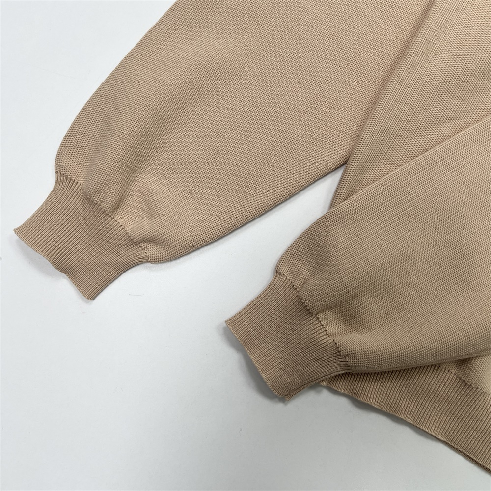 Повседневный свитер с однотонным пуловером FNJIA на заказ