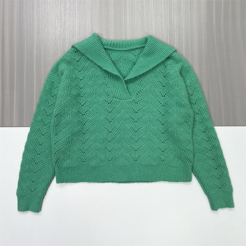 Женский пуловер с асимметричным воротником на заказ;#039;женский свитер-пуловер