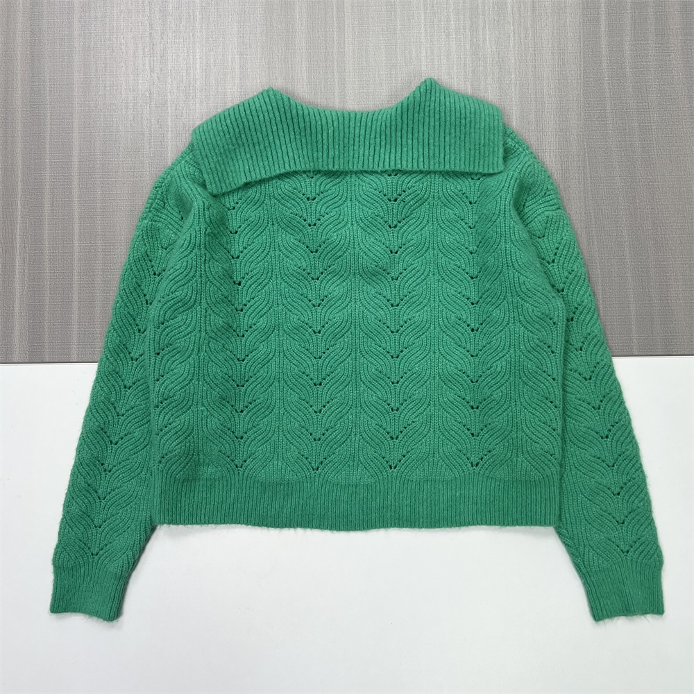 Женский пуловер с асимметричным воротником на заказ;#039;женский свитер-пуловер