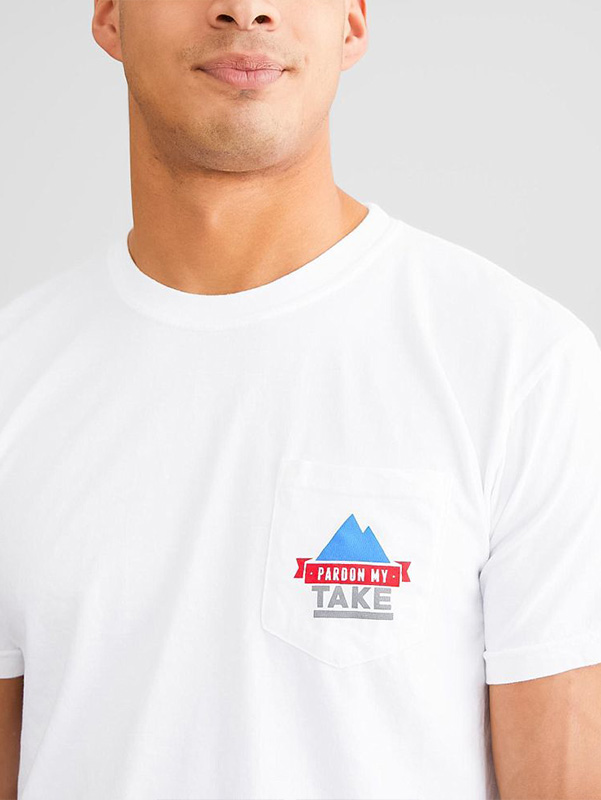 Мужская футболка с цифровой печатью