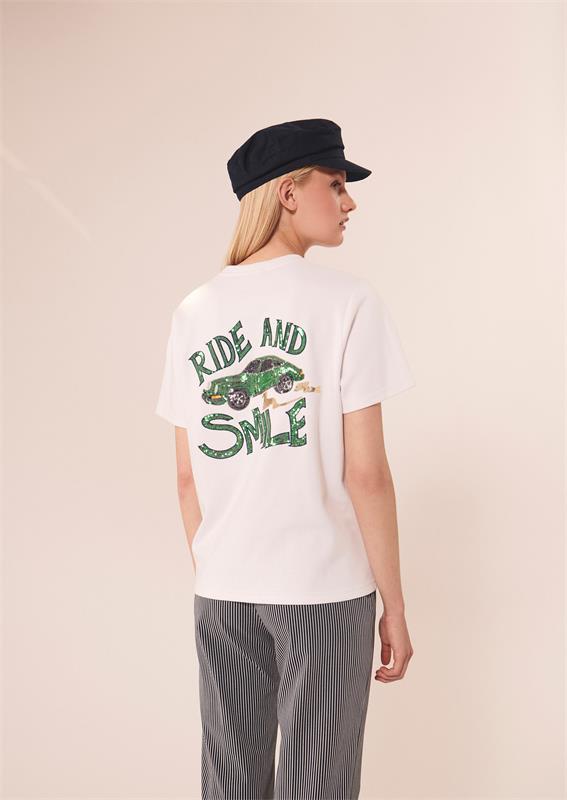 Простая Белая футболка для женщин