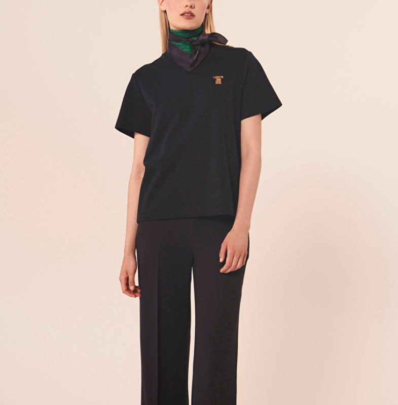 Автомобильная футболка с блестками