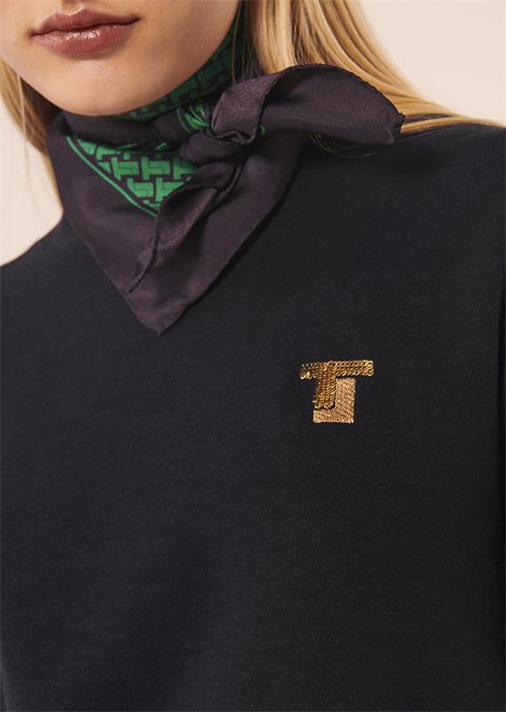 Автомобильная футболка с блестками