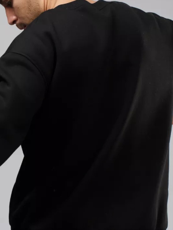 Мужская однотонная толстовка