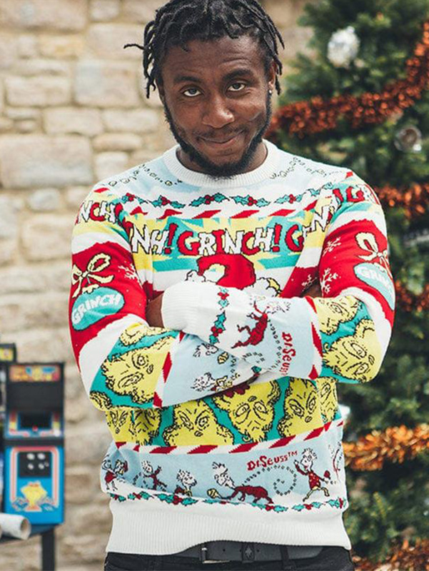 Рождественский свитер с Гринчем