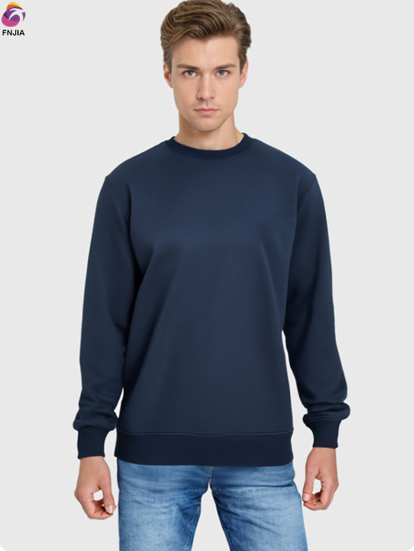 Однотонная повседневная толстовка