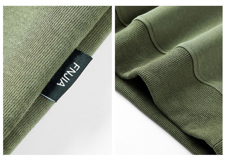 Однотонная повседневная толстовка