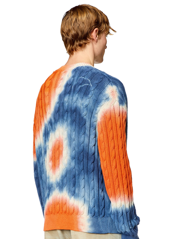 Мужские однобортные свитера жаккардовой вязки с V-образным вырезом