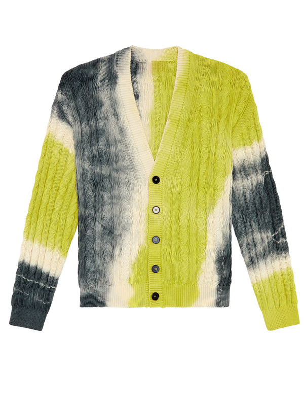 Мужские и;#039;S Повседневные жаккардовые вязаные шерстяные кардиганы-свитера