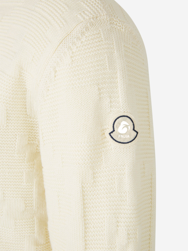 Мужские однотонные вязаные пуловеры с круглым вырезом и круглым вырезом