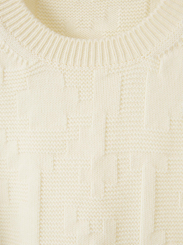 Мужские однотонные вязаные пуловеры с круглым вырезом и круглым вырезом