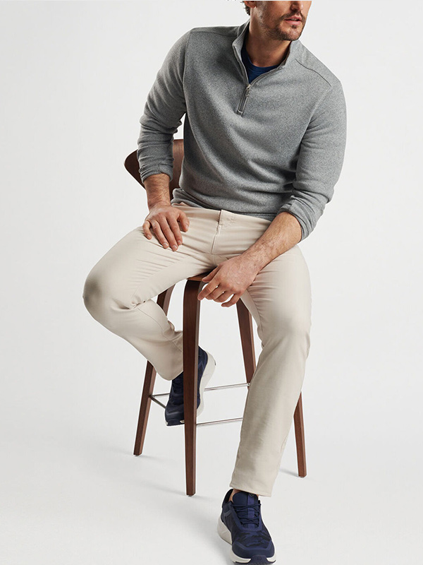 FNJIA, однотонный мужской джемпер на молнии 1/4, трикотажный свитер на половину молнии для мужчин