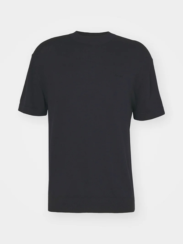 Изготовленная на заказ мужская футболка FNJIA, простая однотонная толстовка из шерстяного трикотажа для мужчин