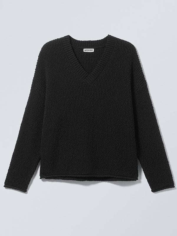 Изготовленный на заказ мужской вязаный свитер FNJIA с V-образным вырезом