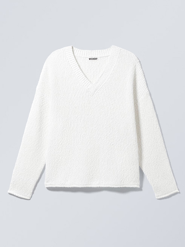 Изготовленный на заказ мужской свитер FNJIA с V-образным вырезом