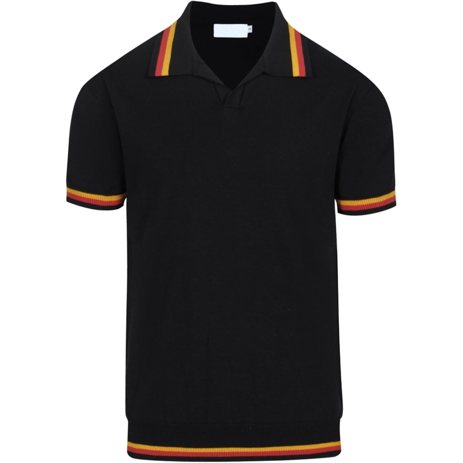 Вязаное поло с индивидуальным логотипом и сплошным рисунком