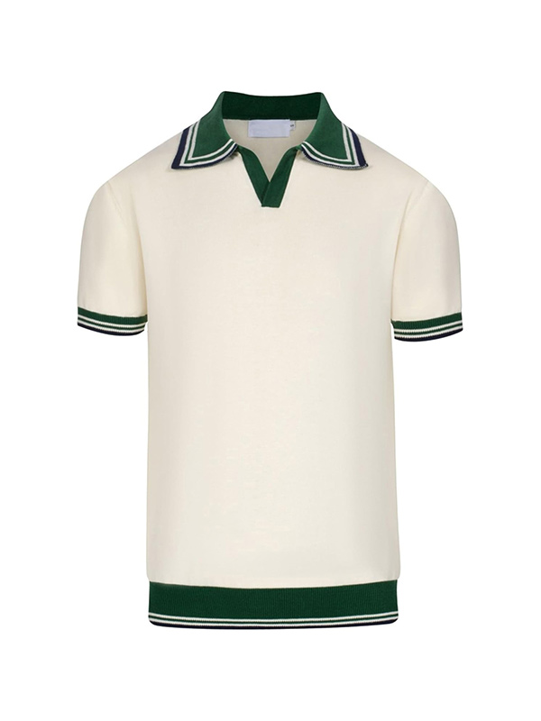 Изготовленная на заказ мужская рубашка поло комбинированного цвета