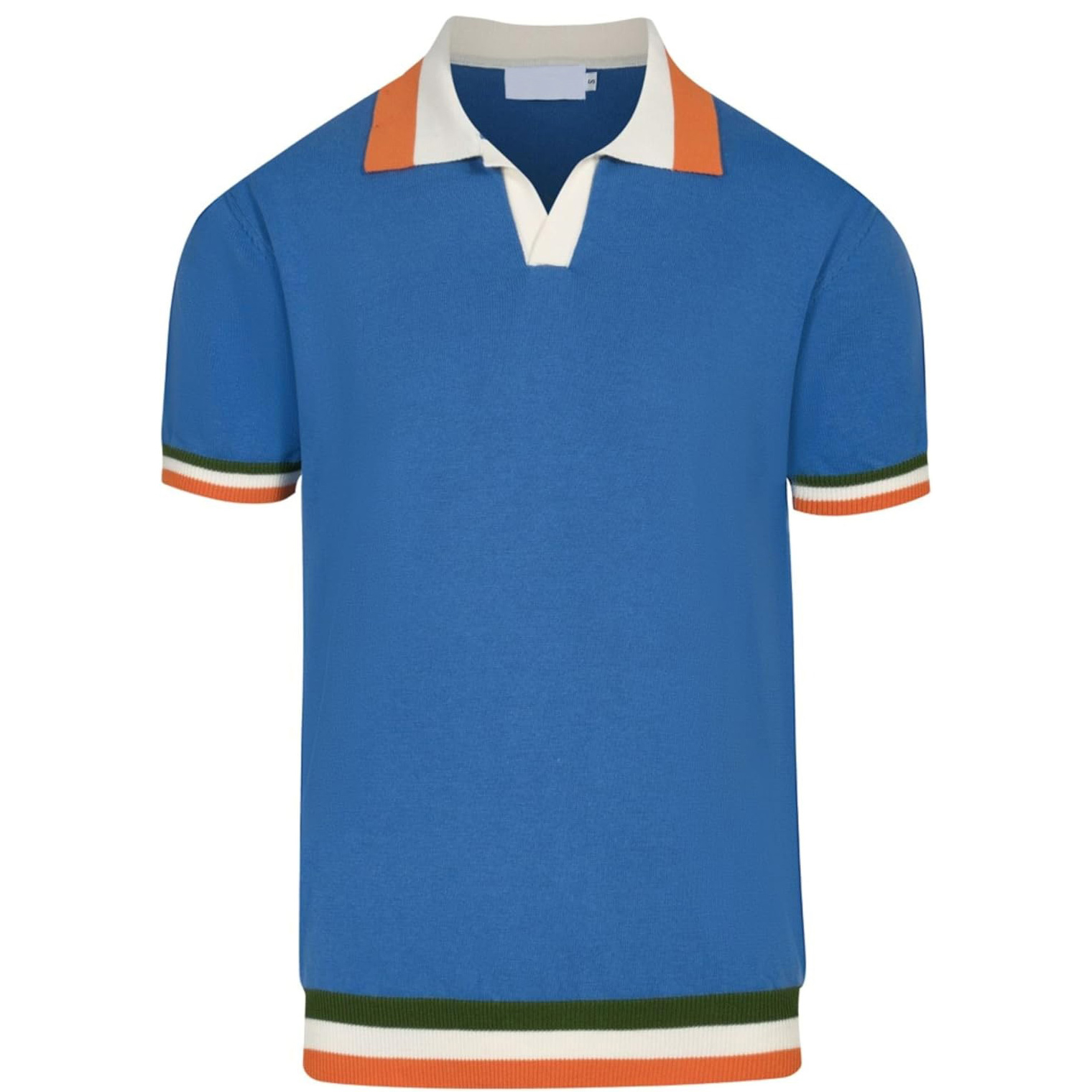 Изготовленная на заказ цветная трикотажная рубашка поло с сращиванием FNJIA