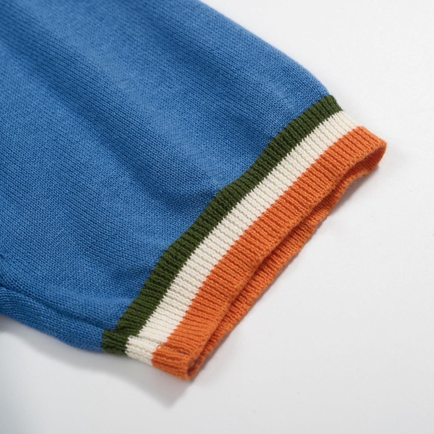 Изготовленная на заказ цветная трикотажная рубашка поло с сращиванием FNJIA