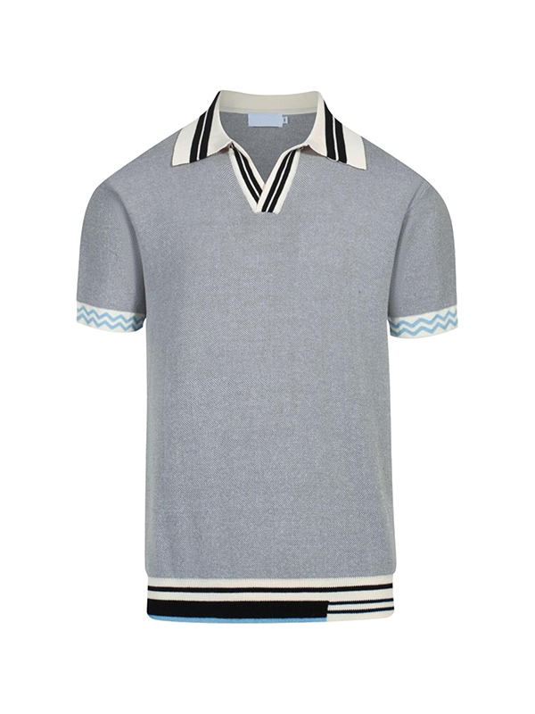 Футболка-поло FNJIA Custom высокого качества для сращивания цветов