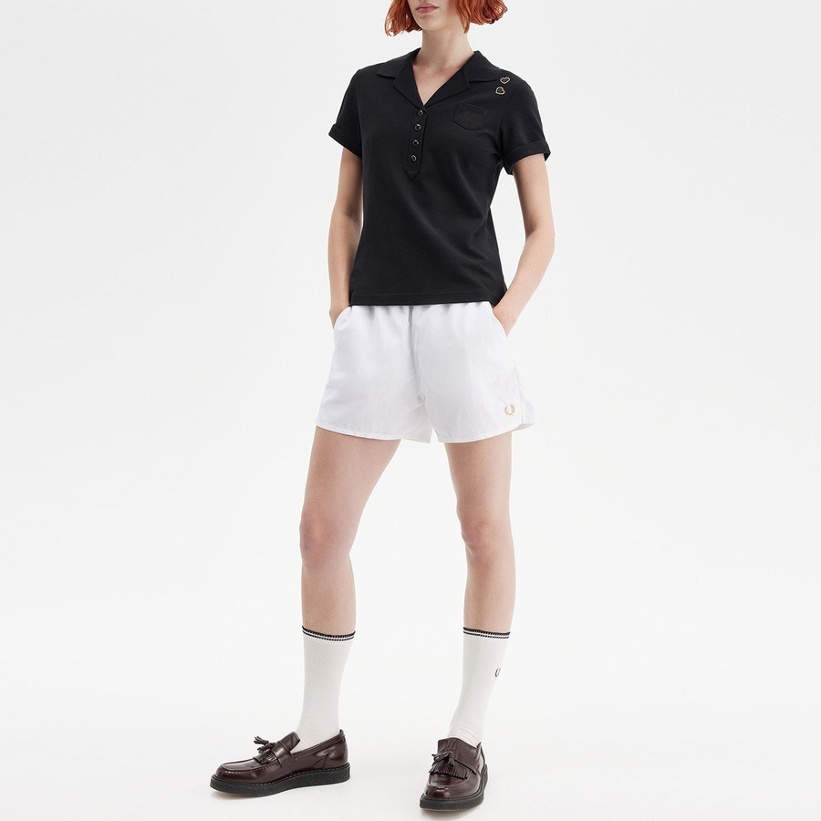 Женская рубашка поло с вязаным карманом FNJIA с индивидуальным дизайном