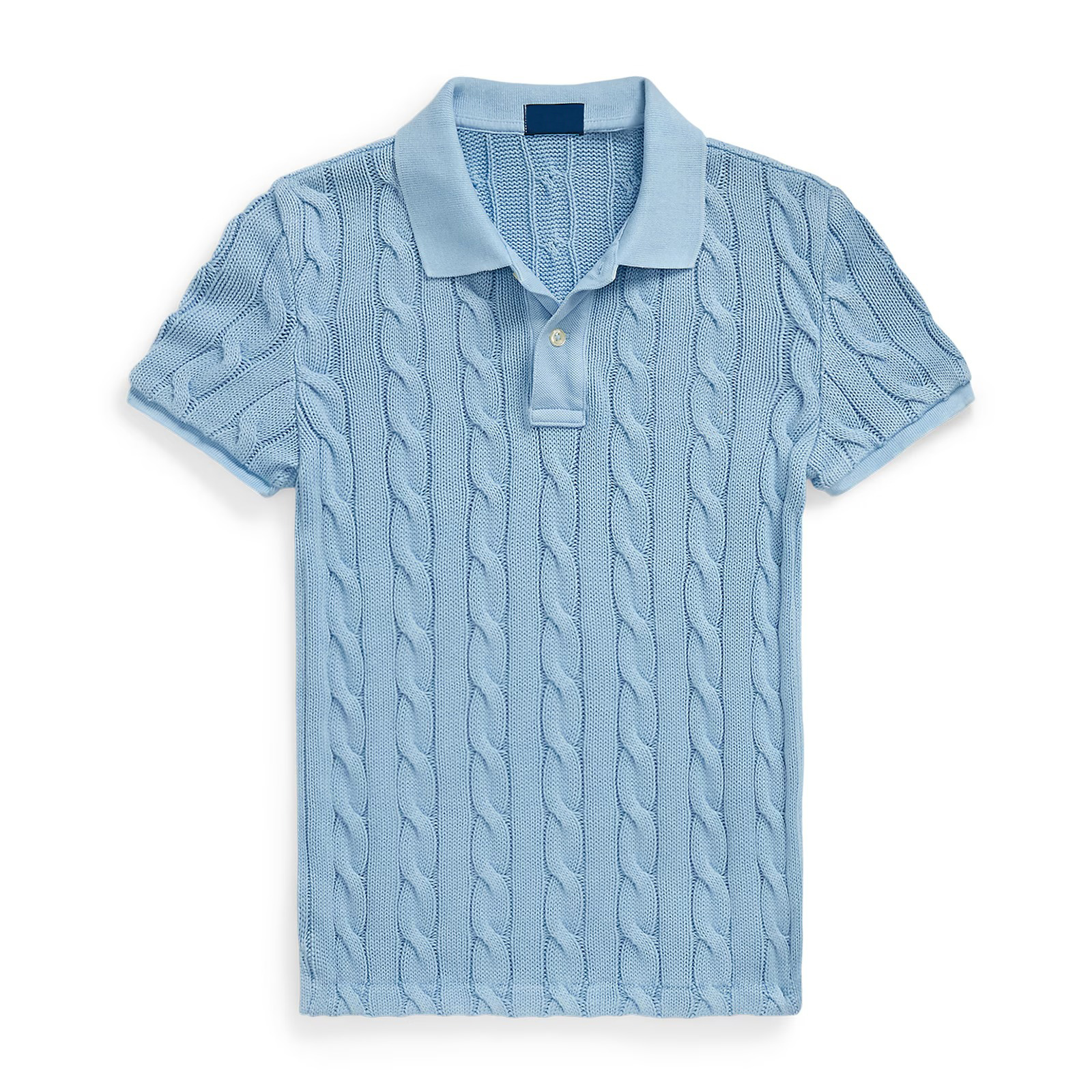 Женская вязаная рубашка поло с плетением на заказ&amp;#039;s