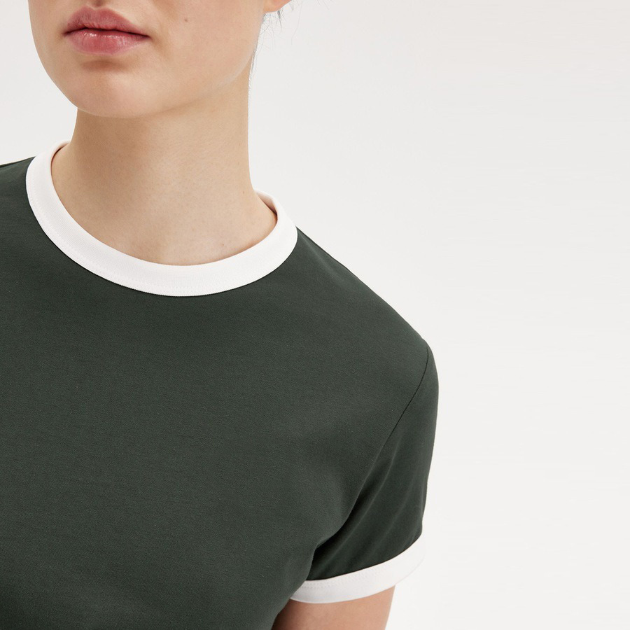 Изготовленная на заказ вязаная женская футболка с короткими рукавами в 9 точек, выполненная на заказ