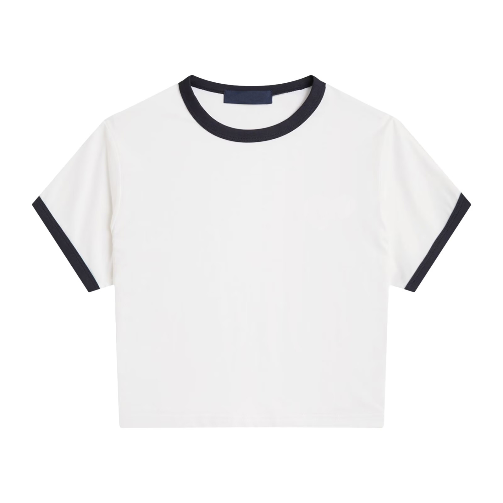 Простая вязаная женская футболка с вышивкой на заказ