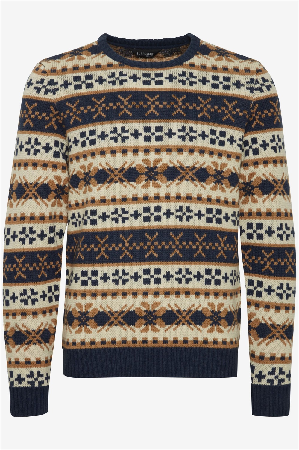 Мужской вязаный уродливый рождественский свитер из жаккарда на заказвязаный уродливый рождественский свитер