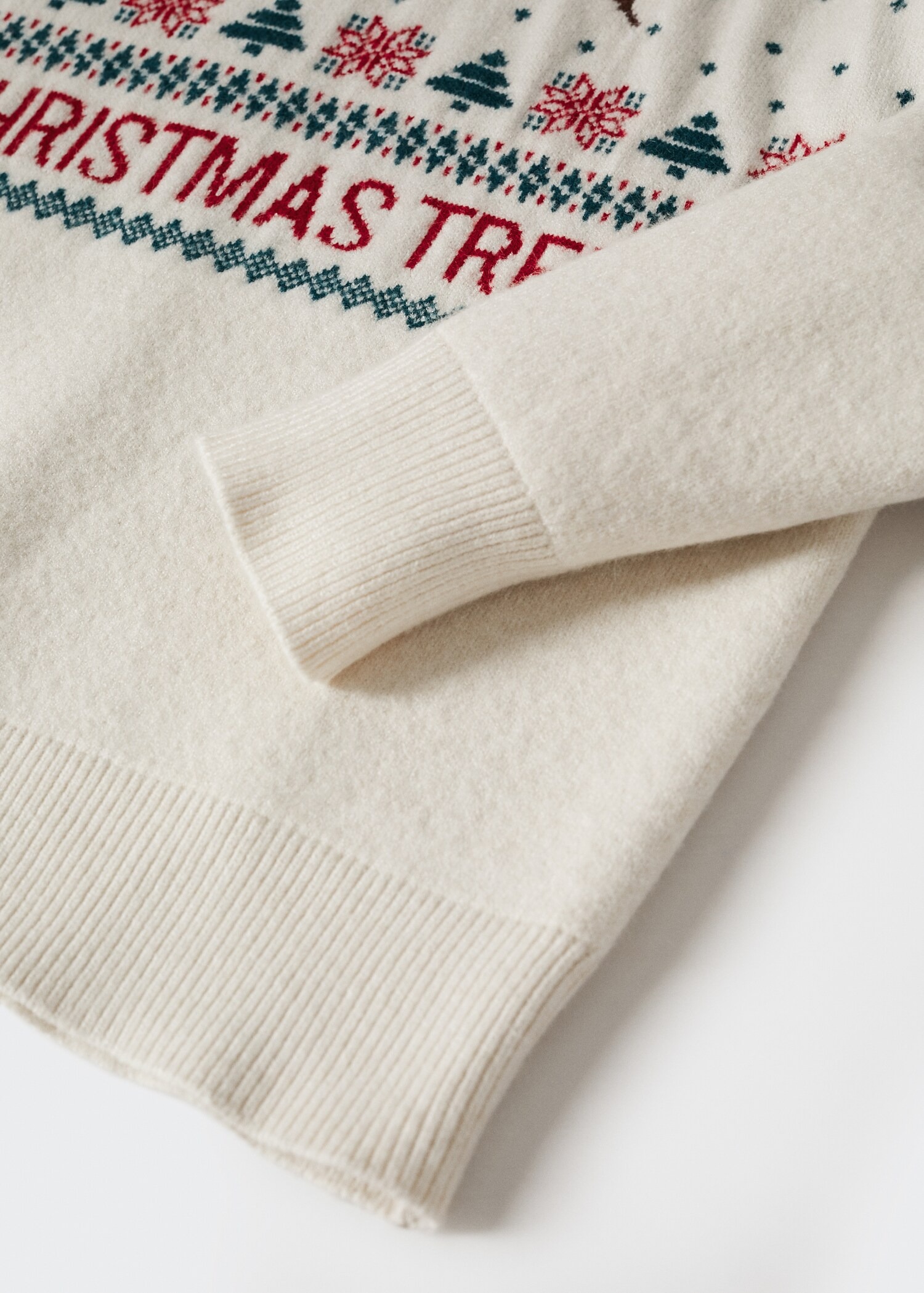 Изготовленный на заказ мужской жаккардовый рождественский свитер Ugly от фабрики Рождественский джемпер