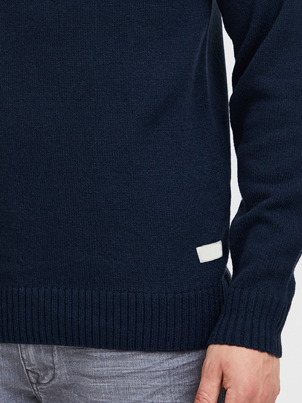 Изготовленный на заказ мужской уродливый рождественский джемпер FNJIA на молнии 1/4